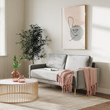  Mielcasa | Grey Divani Casa Huffine Modern Grey Fabric Sofa | SKU VGHCJYM2030-GRY | MPN: 77899 | Free Delivery & Free Return