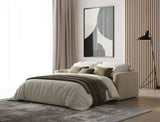 Revers Italian Modern Sand Fabric 55" Sofa bed