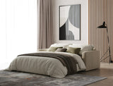 Revers Italian Modern Sand Fabric 63" Sofa Bed