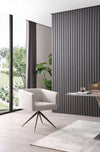 Riaglow Contemporary Light Grey Fabric Dining Chair