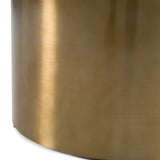 Rocky Glam White & Gold Coffee Table