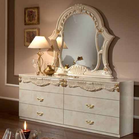Rococo Italian Classic Beige Dresser
