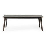 Roger Mid Century Acacia Dining Table