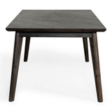 Roger Mid Century Acacia Dining Table