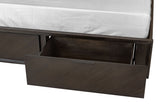 Modrest Roger Queen Mid century Acacia Bed