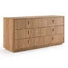 Roma Modern Oak + Gold Dresser
