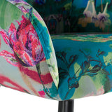 Roxann Modern Counter Stool in Funky Velvet