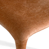 Saehee Modern Rust Velvet Dining Chair