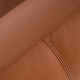 Saint Tropez Modern Italian Cognac Leather Sofa
