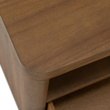 Salazar Modern Acacia Nightstand