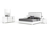  Mielcasa | White Queen Modrest San Marino Modern White Bedroom Set | SKU VGACSANMARINO-SET-Q | MPN: 73420 | Free Delivery & Free Return