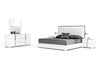 California King San Marino Modern White Bedroom Set