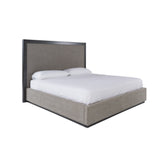 Santa Barbara + Santa Monica Modern Grey Fabric + Grey Wash Bedroom Set