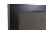 Santa Barbara + Santa Monica Modern Grey Fabric + Grey Wash Bedroom Set