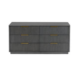 Santa Monica Modern Grey Wash Dresser