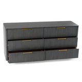 Santa Monica Modern Grey Wash Dresser
