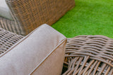 Sapelo Outdoor Beige Wicker Chair