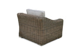 Sapelo Outdoor Beige Wicker Chair