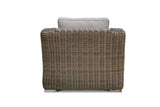 Sapelo Outdoor Beige Wicker Chair