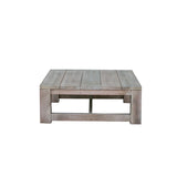 Sapelo Outdoor Grey Acacia Coffee Table