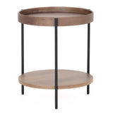 Savoy Modern Walnut End Table