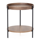 Savoy Modern Walnut End Table