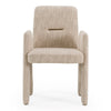 Scahill Modern Beige Fabric Dining Chair