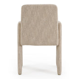 Scahill Modern Beige Fabric Dining Chair