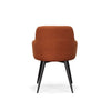 Scranton Modern Orange & Black Dining Chair