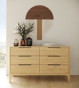 Seattle Modern Natural Oak Bedroom Set