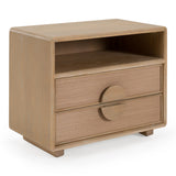 Sergio Modern Natural Oak 4-Piece Bedroom Set