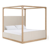Sergio Modern Natural Oak 4-Piece Bedroom Set