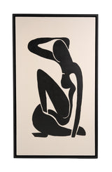 Shadows Modern 35" x H59" Painting