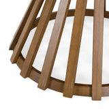 Sintra Outdoor Grey + Eucalyptus Round Dining Table Set