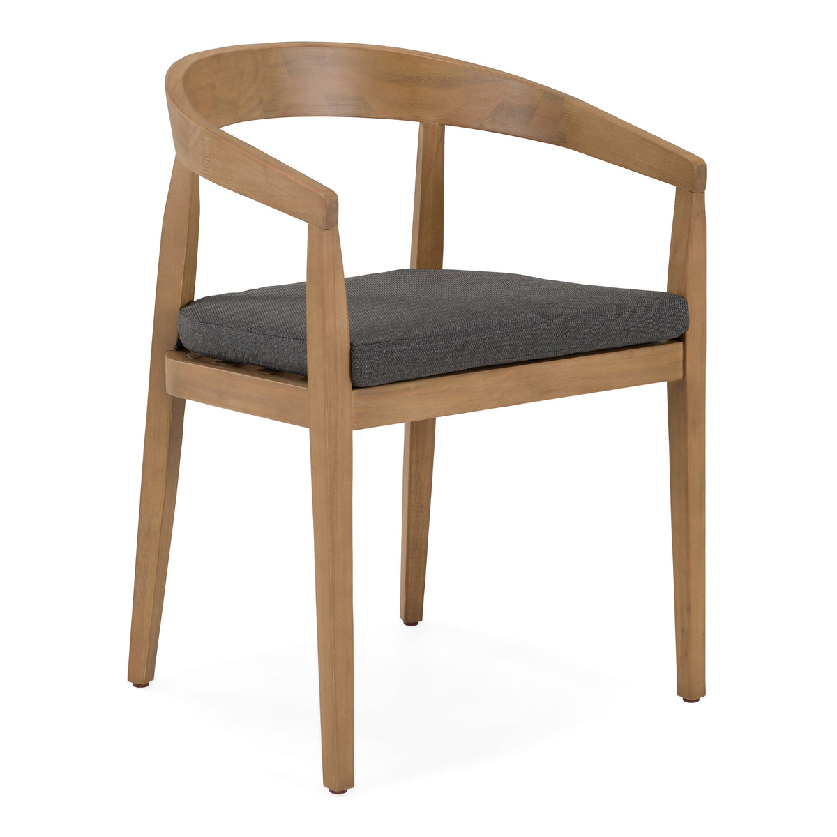 Sintra Outdoor Grey Olefin + Eucalyptus Dining Chair