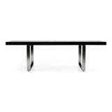 Skyline Crocodile Lacquer Extendable Dining Table