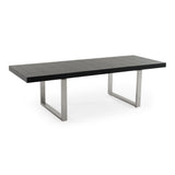 Skyline Crocodile Lacquer Extendable Dining Table additional view