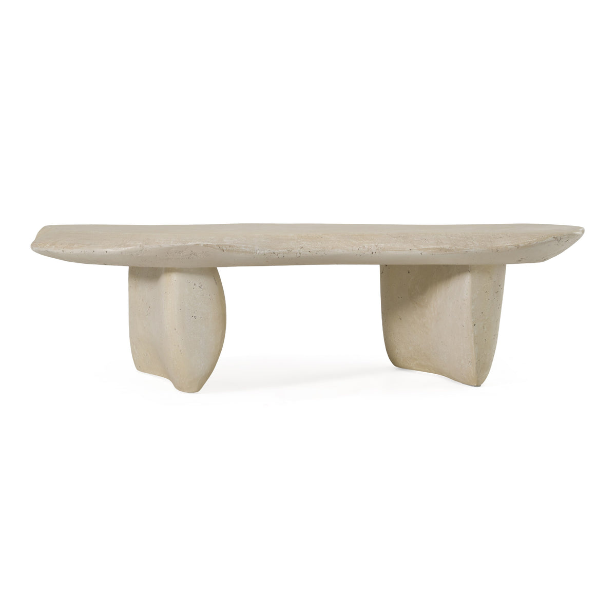 Slone Modern Beige Fiberform Coffee Table