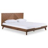 Soren Modern Walnut Bed