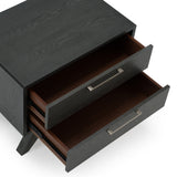 Soria Modern Grey Wash Nightstand