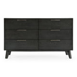 Soria Modern Grey Wash Dresser