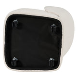 Souza Modern Beige Fabric Swivel Dining Chair