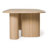 Summit Modern 118" Natural Ash Dining Table