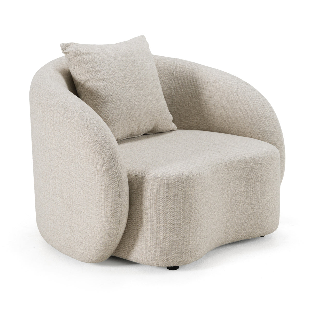 Tabarca Outdoor Beige Fabric Chair