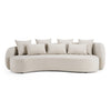 Tabarca Outdoor Beige Fabric 4 Seat Sofa