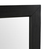 Tabitha Modern Dark Brown Recycled Pine Mirror