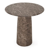 Tabor Modern Faux Marble Concrete Counter Bar Table
