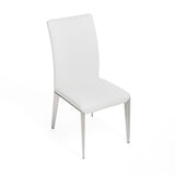 Taryn Modern White Dining Chair (Set of 2)