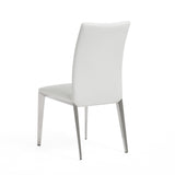 Taryn Modern White Dining Chair (Set of 2)