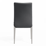 Taryn Modern Dark Grey Dining Chair (Set of 2)